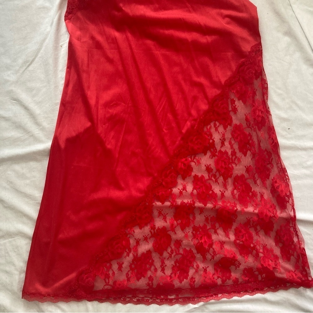 Vintage NWT Bob Mackie for Glydons Lace Slip Dress Old Hollywood Glam Lingerie M - Picture 8 of 14